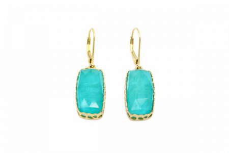 Gold plated silver with apatite and quartz